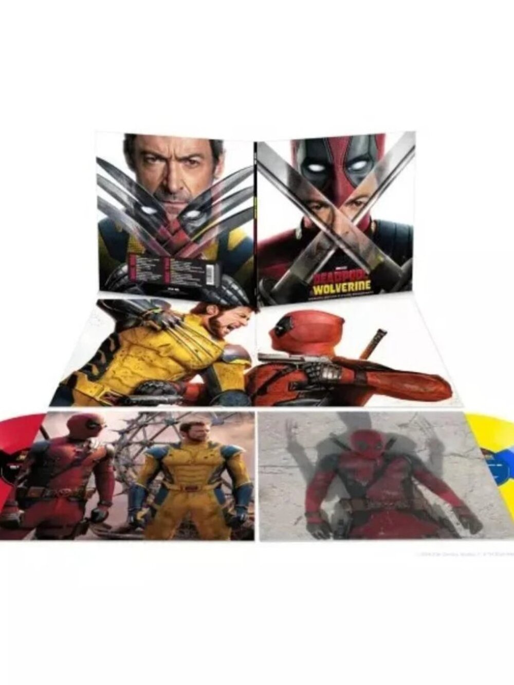 Deadpool & Wolverine Soundtrack 2-LP ~ Ltd Ed Colored Vinyl ~ New/Sealed!